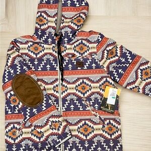 NWT YELLOWSTONE DUTTON RANCH MIDWESTERN SOUTHWEST COAT SIZE LARGE JACKET